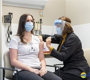 Photo d'une clinique de vaccination