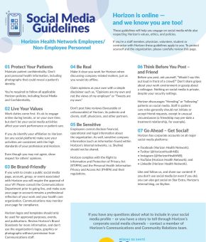 Social Media Guidelines - November 23, 2021 Image