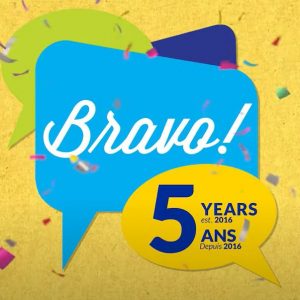 Image to recognize Bravo's 5th birthday